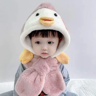 Cute baby winter cap